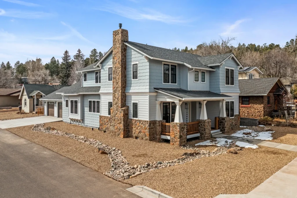 For the hero image, use: "Custom home builder Flagstaff AZ, design-build by Barden Home Builders